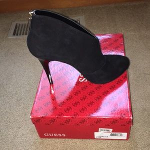 “New” suede dressy heels